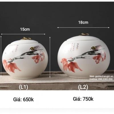 HŨ ĐỰNG TRÀ HOẶC BÁNH